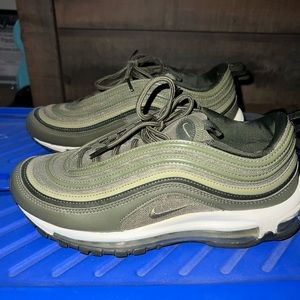 Olive green Nike airmax 97 women’s 10